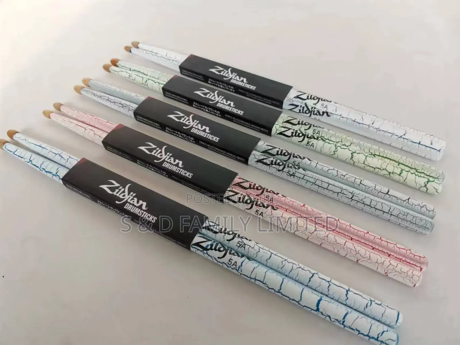 Zildjian Wallnut Coated Drumsticks