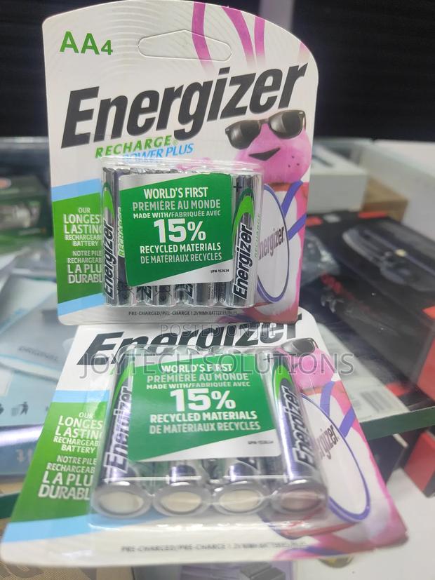 Aa4 Energizer Power Plus Batteries.