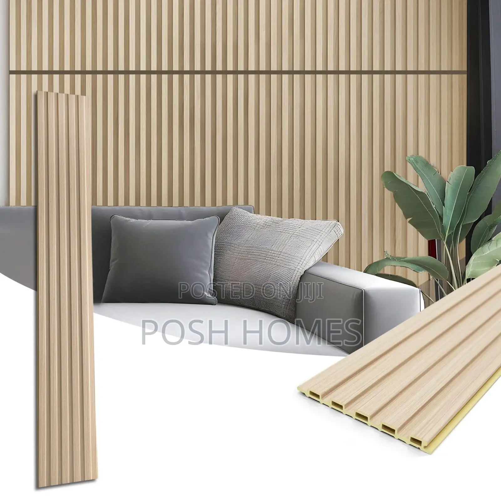 Brown Quality Fluted Wallpanels