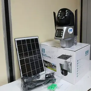 360° Rotating, Solar Powered Large Battery Capacity, Siren