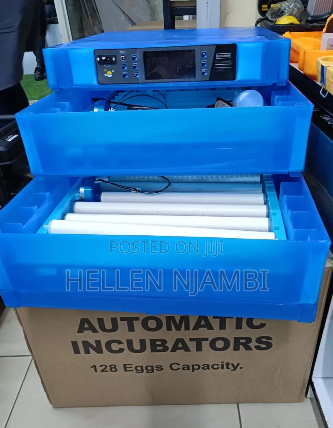 128eggs Automatic Ac/Dc Egg Incubator