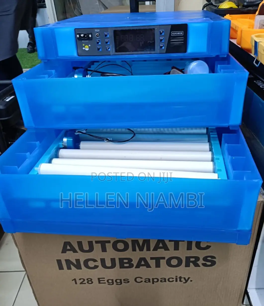 128eggs Automatic Ac/Dc Egg Incubator Machine