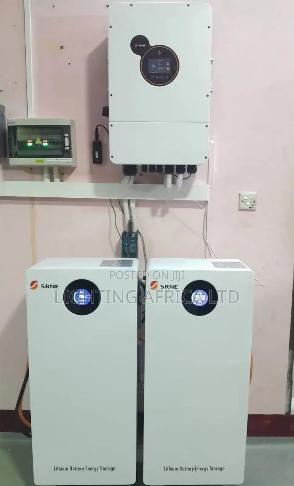 12kva Off-Grid + (2)15kwh Lithium Battery + (16)590w Panels