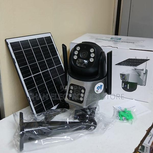CCTV Camera 3 Lens 4g CCTV Camera Sim Card 10x Zoom 360°
