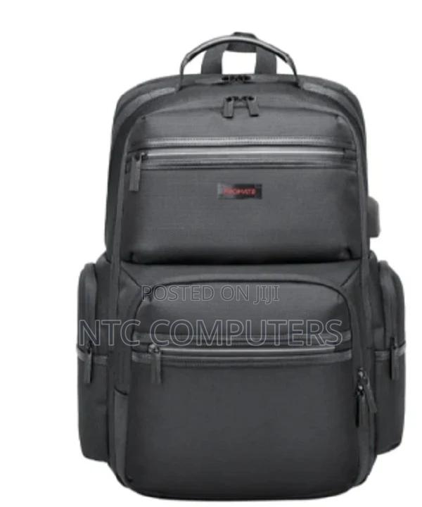 Promate 15.6" Heavy Duty Lightweight Laptop Backpack W/ Mult