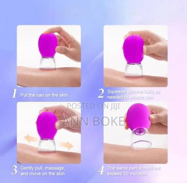 Cupping Massage Cup KSH 500 Each. For Face,Neck,Body - thumbnail 4