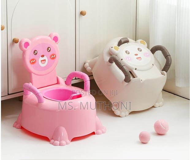 Bear Shaped Portable Baby Training Potty* - thumbnail 3