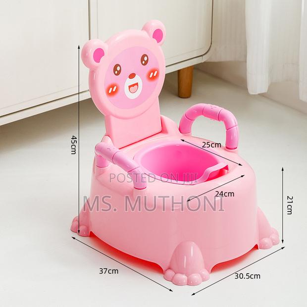 Bear Shaped Portable Baby Training Potty* - thumbnail 5