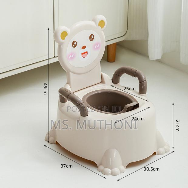 Bear Shaped Portable Baby Training Potty* - thumbnail 4