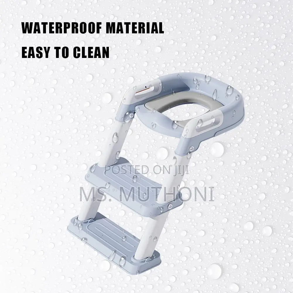 Kids Training Toilet Ladder Seat*