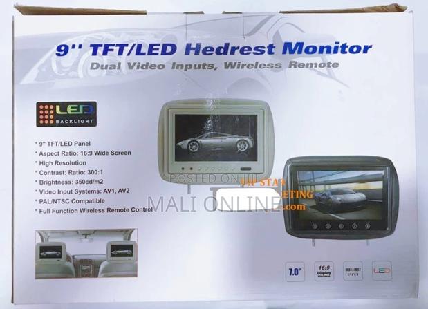 9-inch Dual Tft/Led Car Headrest Monitors With Av Inputs - main view