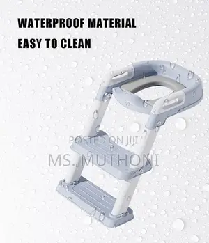 Kids Training Toilet Ladder Seat*