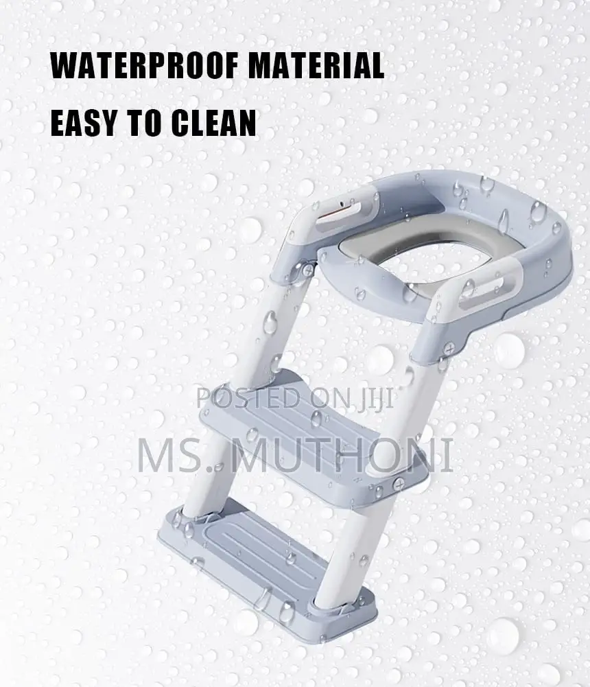 Kids Training Toilet Ladder Seat*
