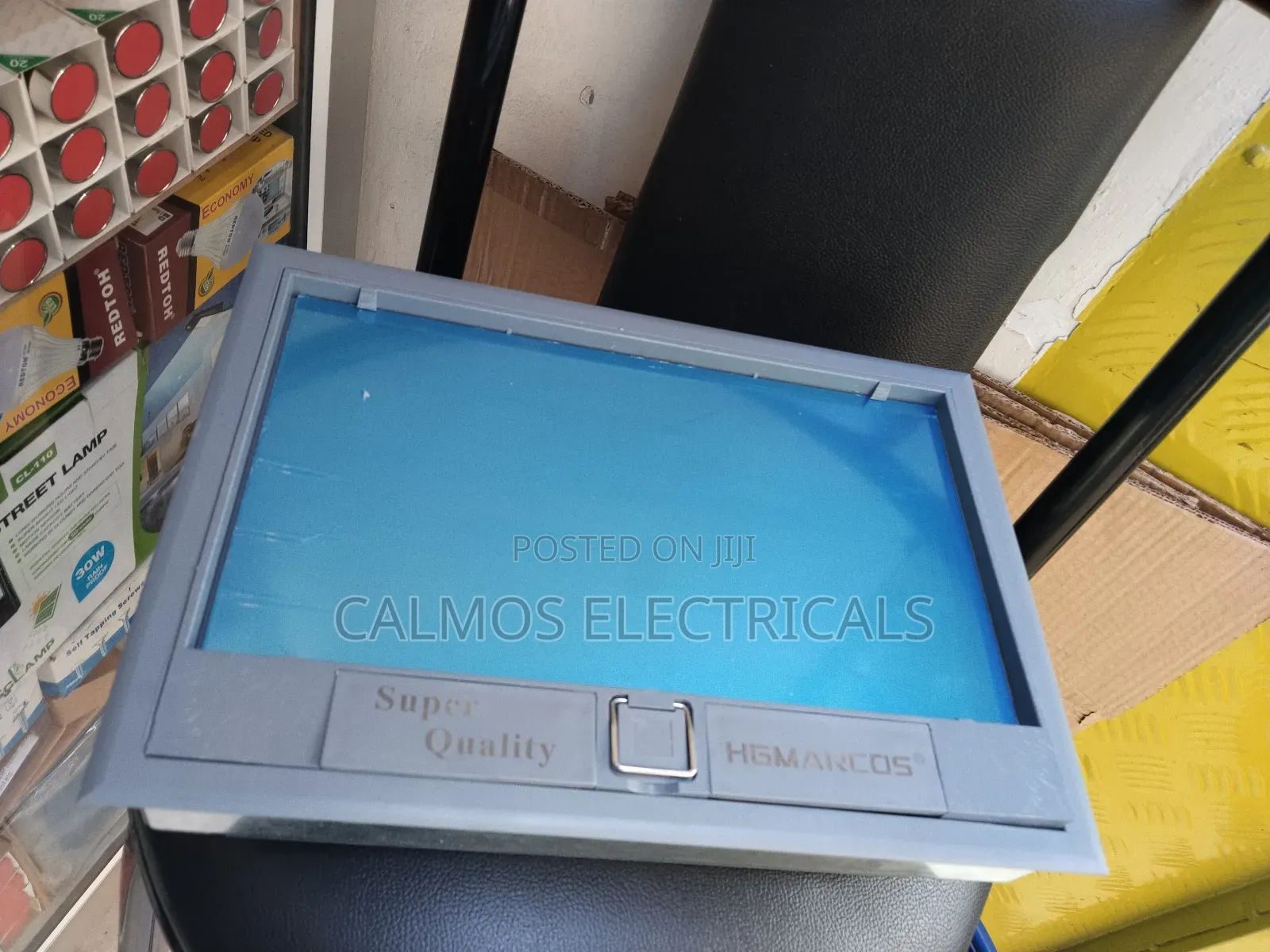 Metallic Floor Box