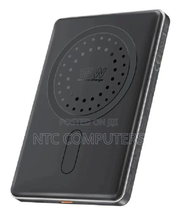 Promate 5000mah Ultra-Slim Aluminum Crafted Magsafe Compati
