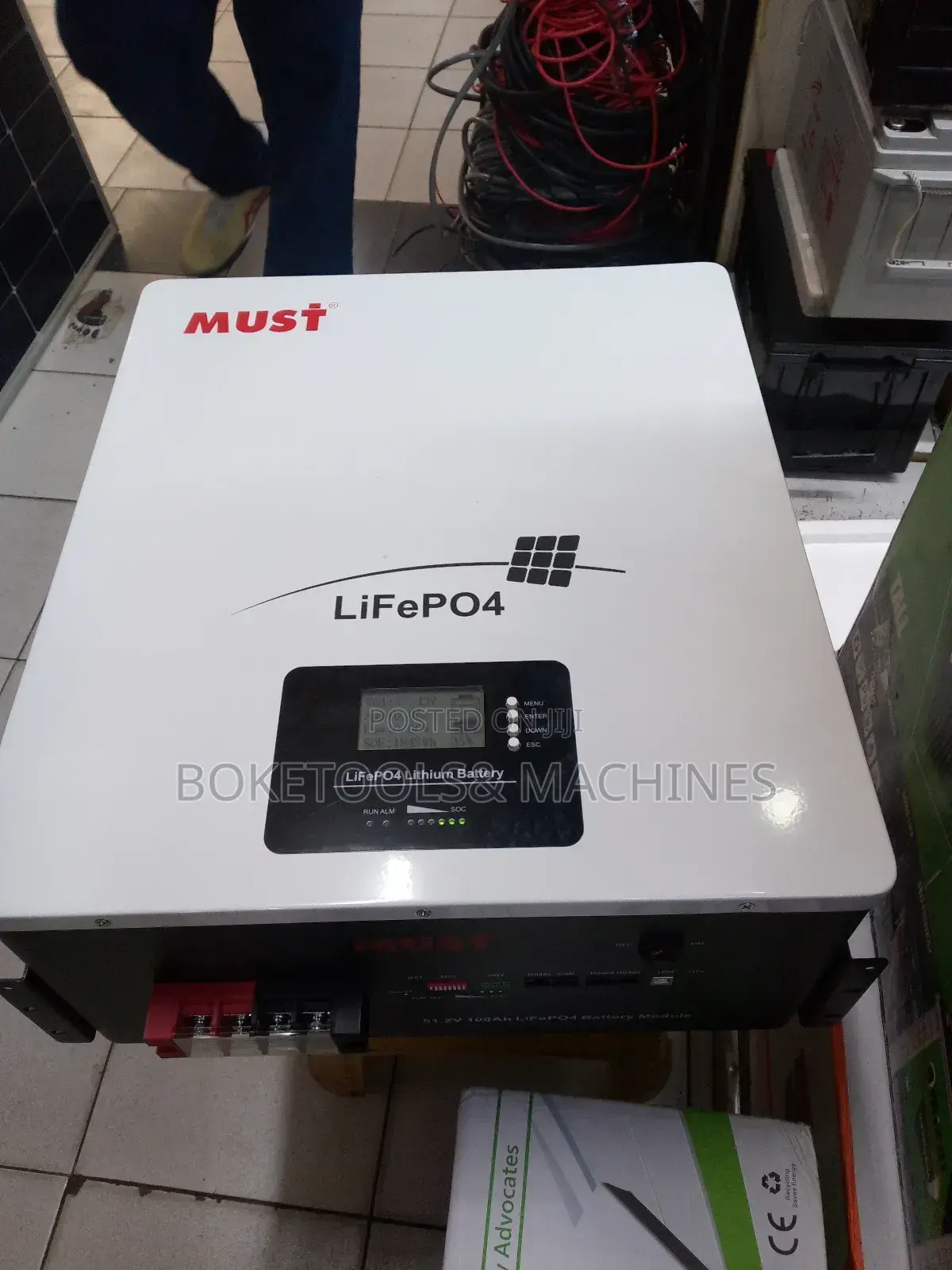 Must Lithium Ion Battery 5.12kwh
