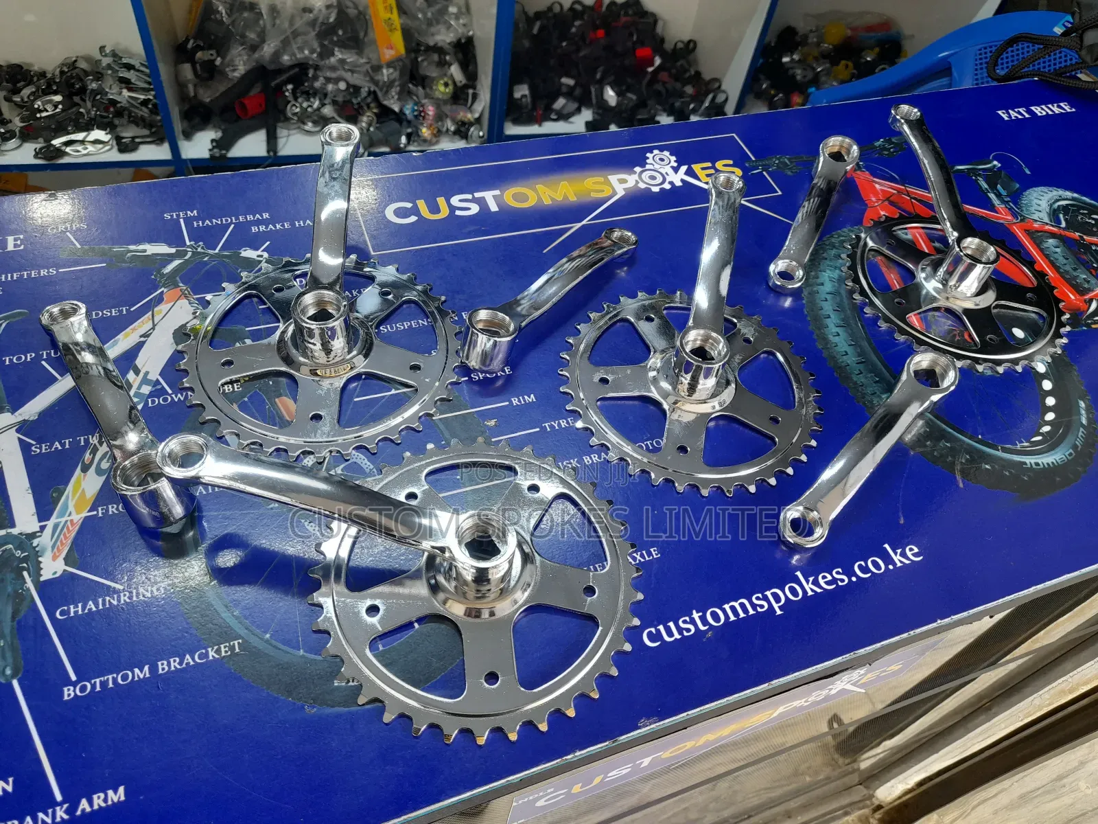 BMX / Kids Mountain Crankset 1x 36t (Square Tapered)