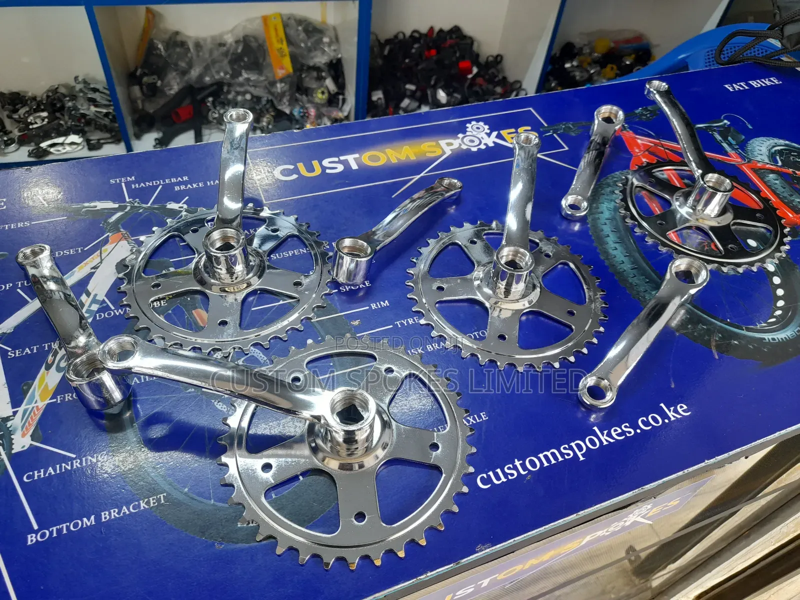 BMX / Kids Mountain Crankset 1x 36t (Square Tapered)