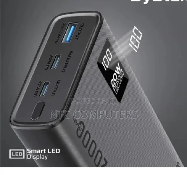 Promate Super Slim Design 20000mah Smart Charging Power Bank