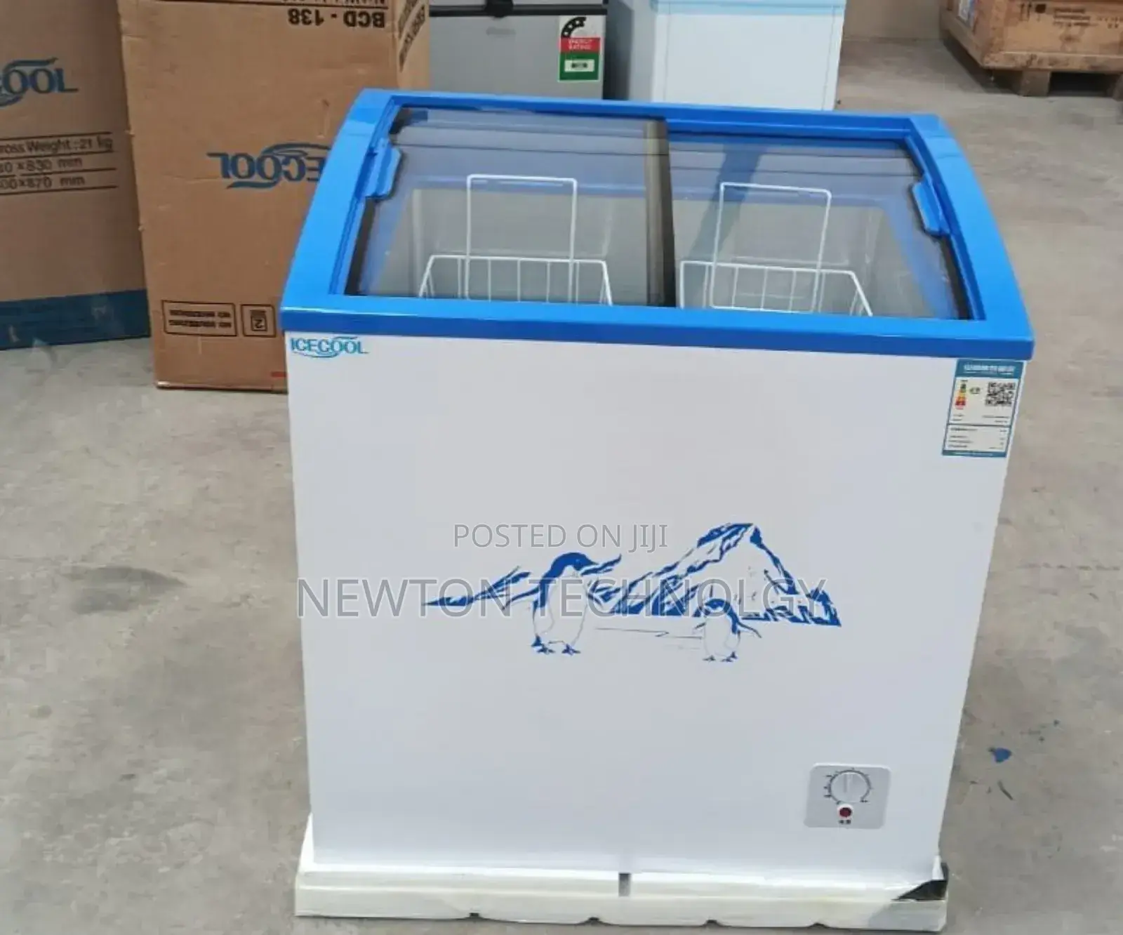 Ecomax 159litres Display Freezer