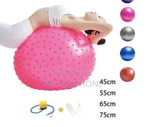 75 Cmfitness Anti Burst Slip Resistant Yoga Exercise Balls*