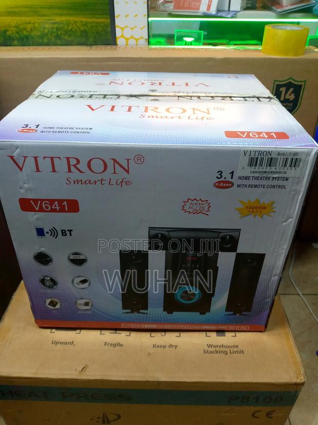 Vitron Home Theater System With Bluetooth and Remote Control