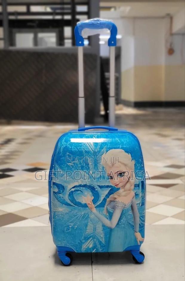Blue Suitcase for Kids(Frozen) - main view