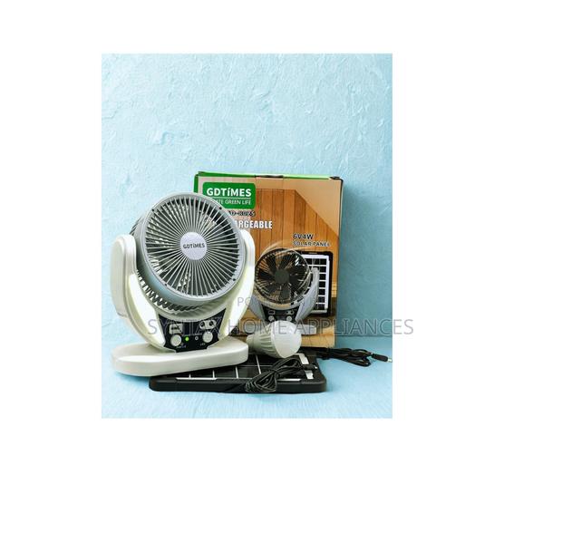 Mini Fan With Radio Solar - main view
