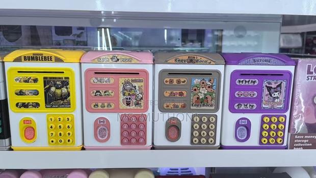 Finger Print Electronic Piggy Home Bank With Musi