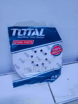 Total P100 Orbit Sanding Discs/ Sandpaper