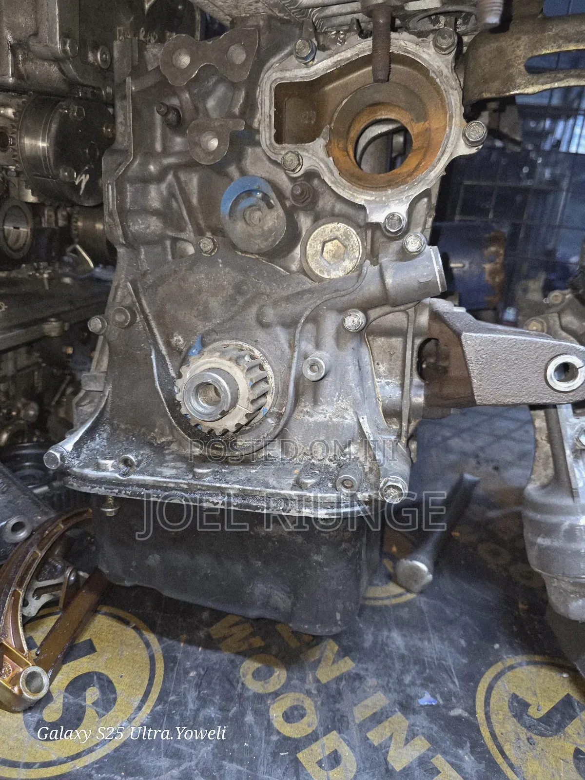 Half Engine B30b Honda Cr-V