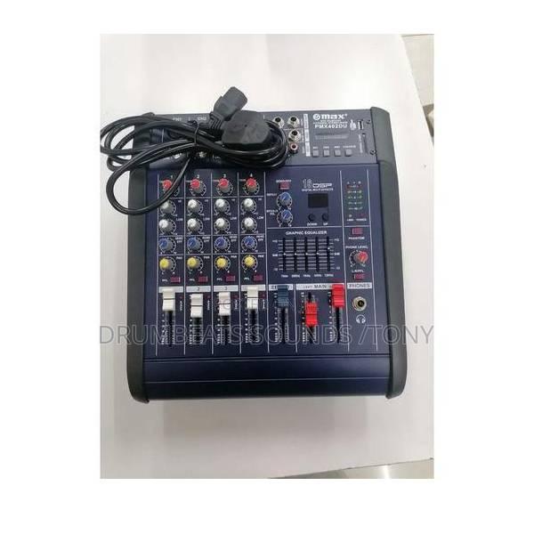 Max 4ch Powered Mixer - main view