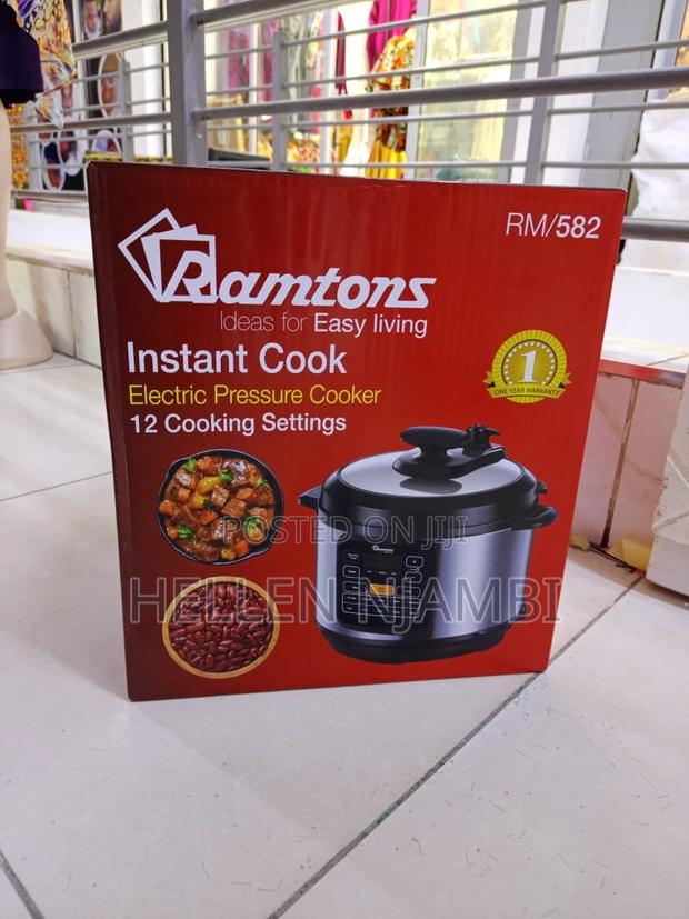 Ramtons 6l Electric Pressure Cooker - main view