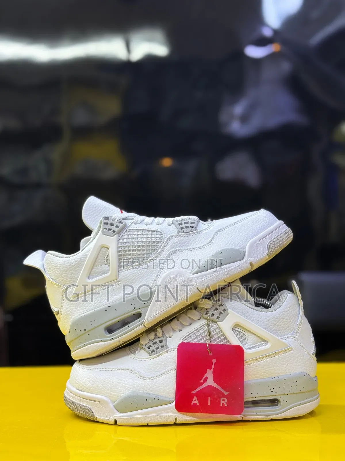 The Air Jordan 4 Retro “White Oreo” Unisex Sneakers