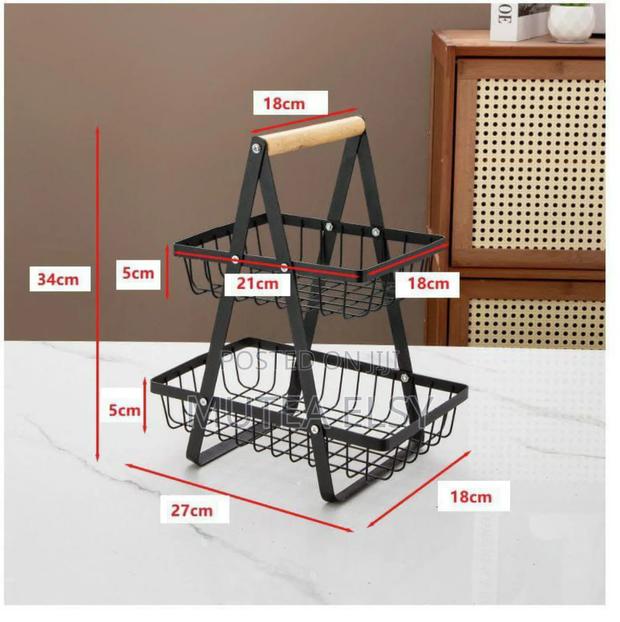 2 Tier Fruit Basket - thumbnail 3