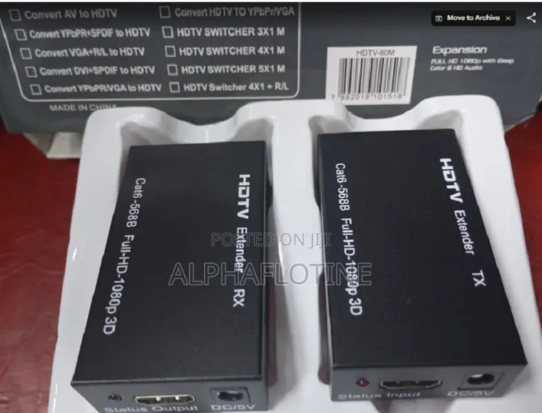 1080p 3d HDTV Extender Rx/Tx