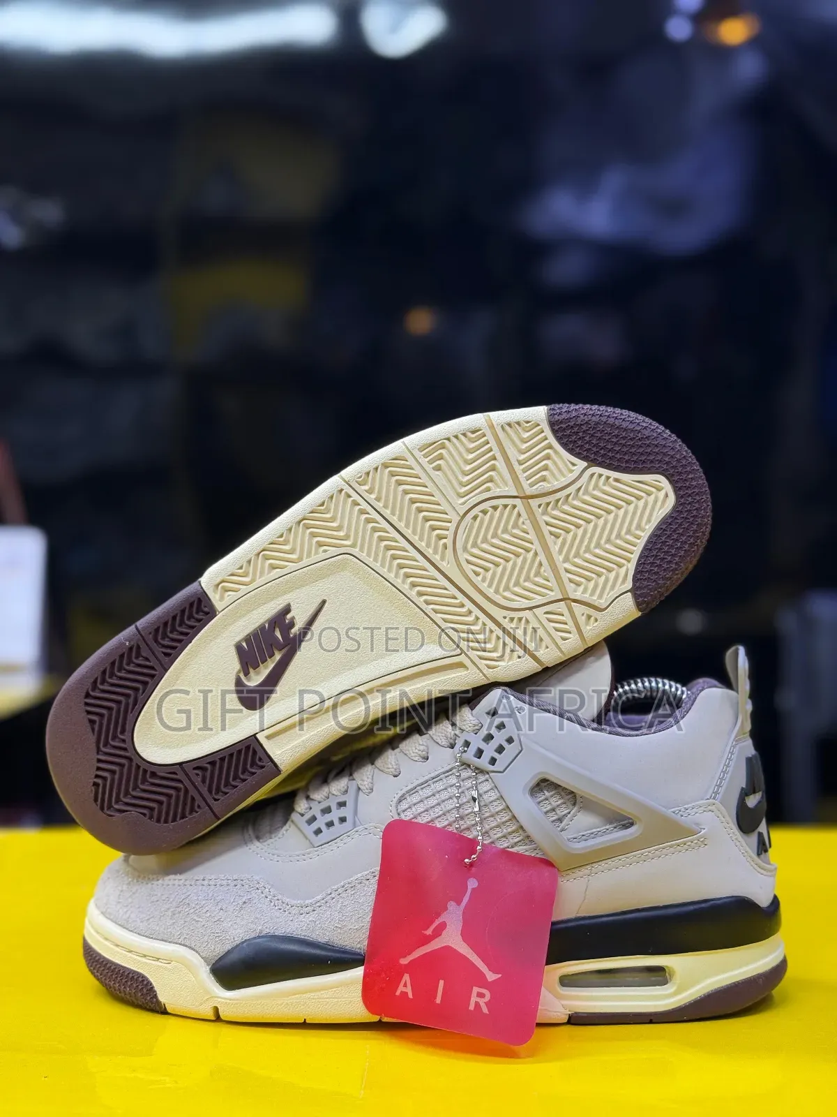 The a Ma Maniére X Air Jordan 4 Sp “Fossil Stone”