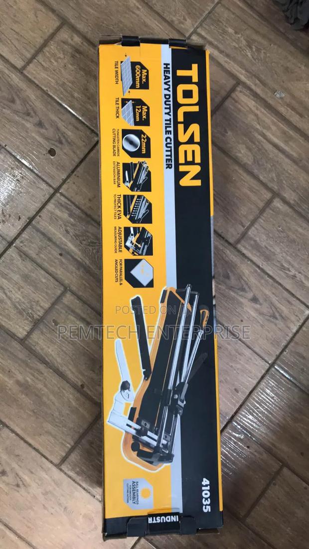Tile Cutting Table (Industrial) 600mm, 800mm Tolsen 41035, - thumbnail 2