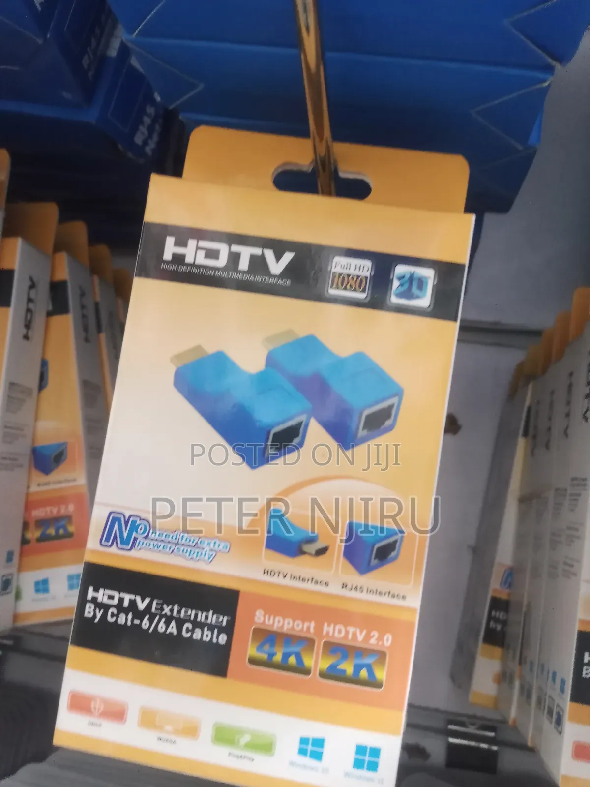 Hdtv Extender By Cat 6/6 Cable Available