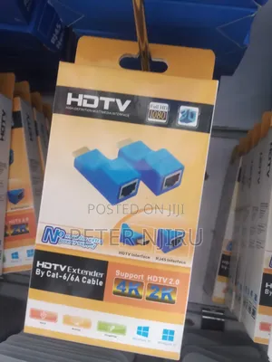 Hdtv Extender By Cat 6/6 Cable Available