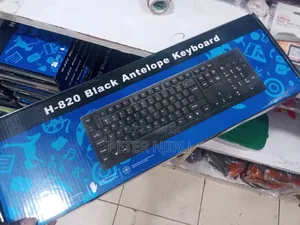 H-820 Black Antelope Wired Keyboard