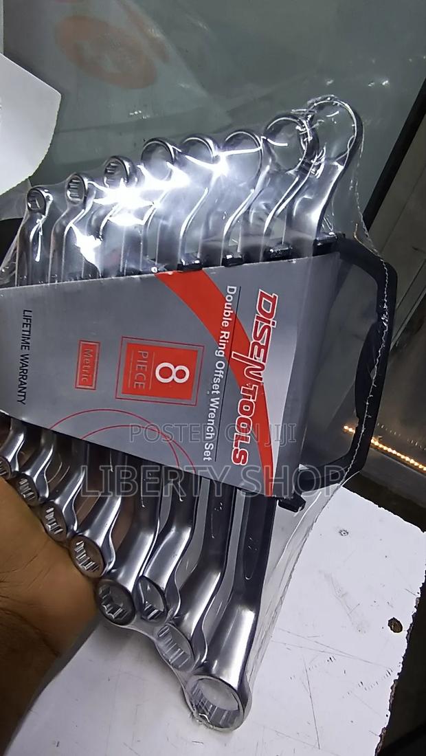 Spanners Combined 8 Set Ring Spanners