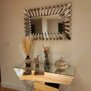  Cerrated Elegant Decorative Mirror (Big Size)* 74*57