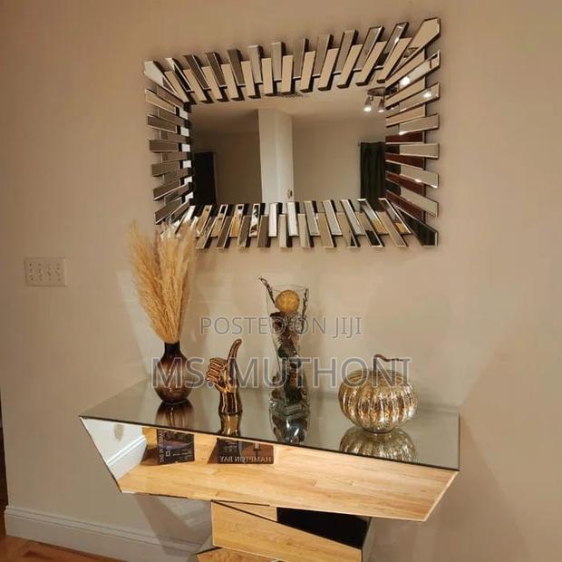  Cerrated Elegant Decorative Mirror (Big Size)* 74*57 - thumbnail 3