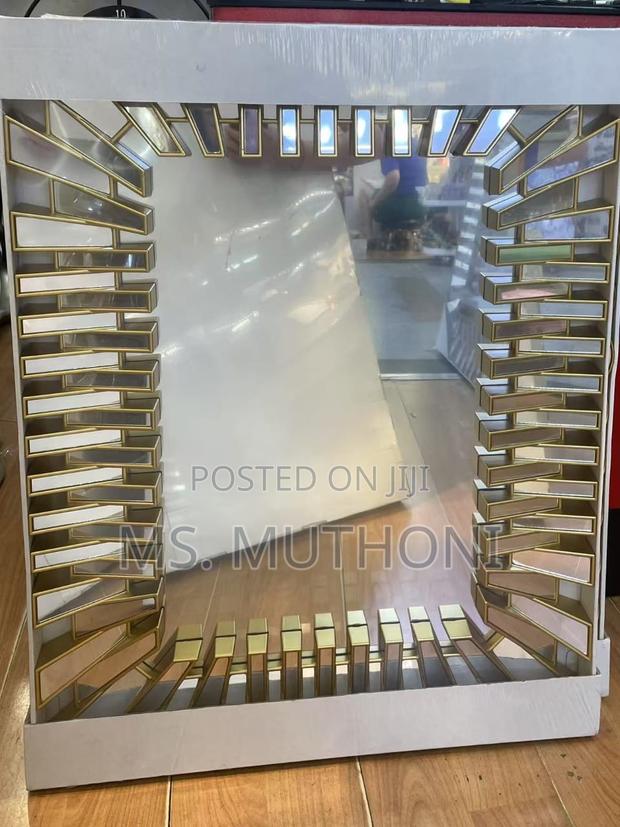  Cerrated Elegant Decorative Mirror (Big Size)* 74*57 - thumbnail 2