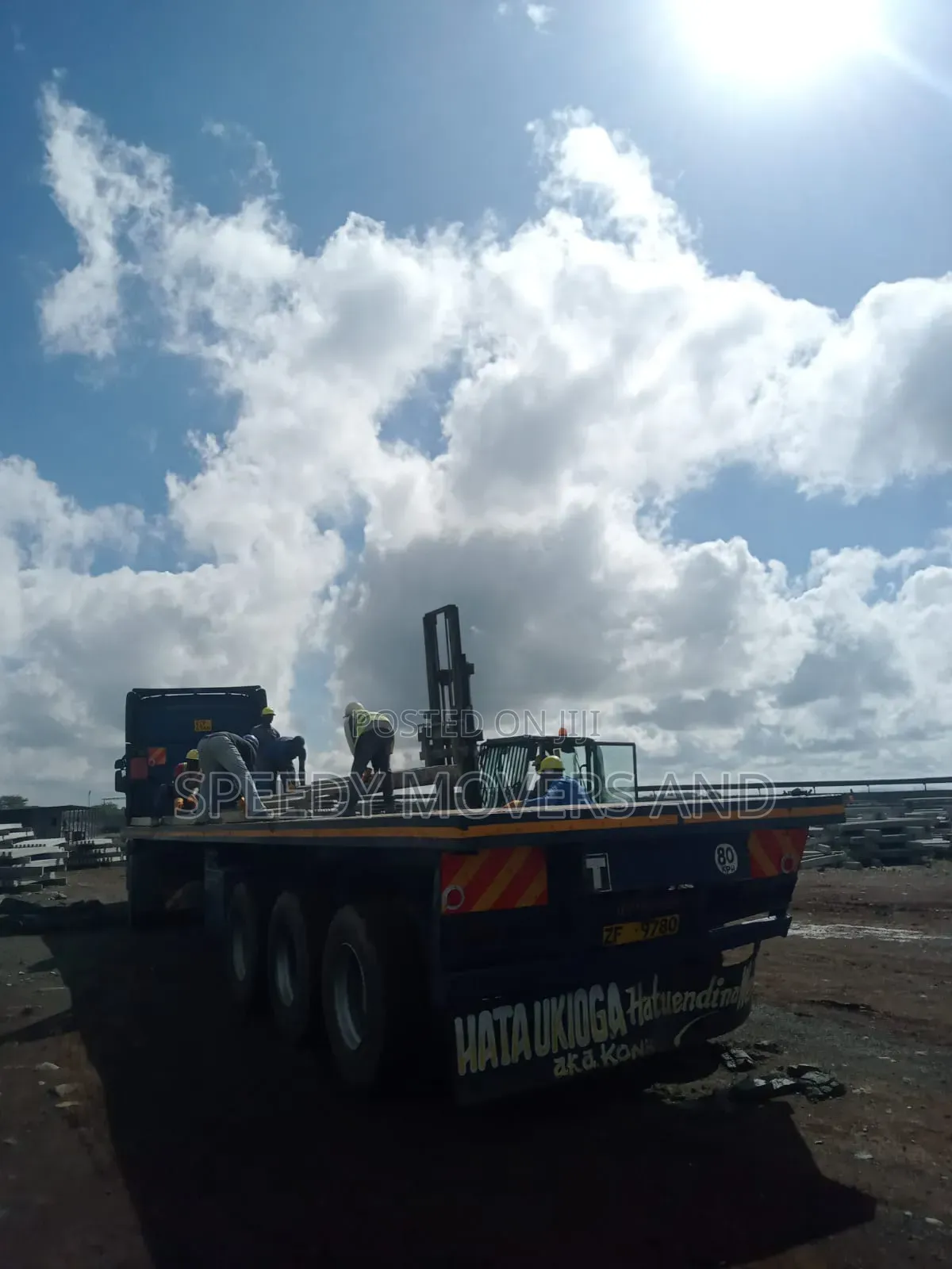 Trailer Accessible for Logistic of Goods