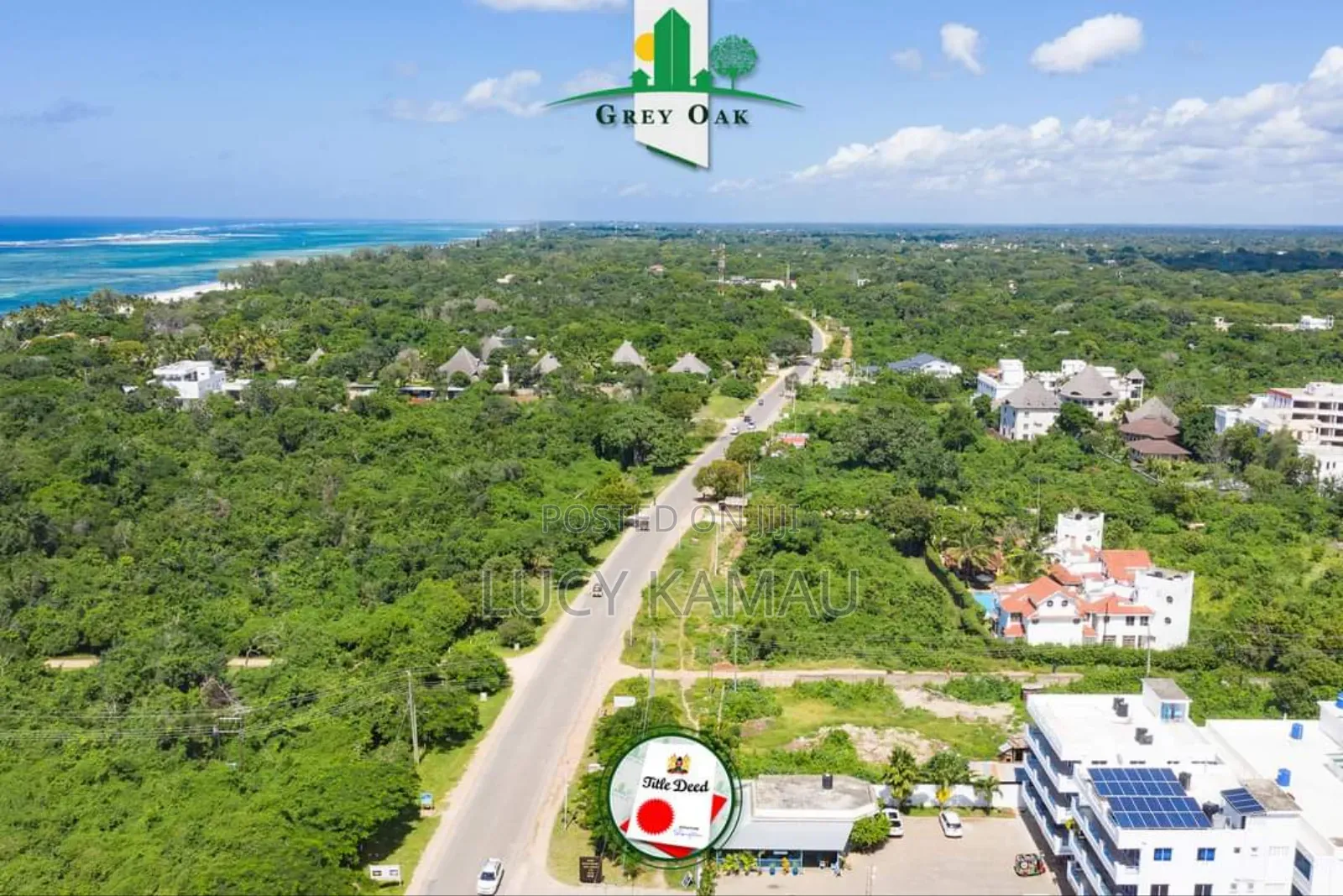Prime 50x100 Plots in Diani ,900 Metres From the Beach.