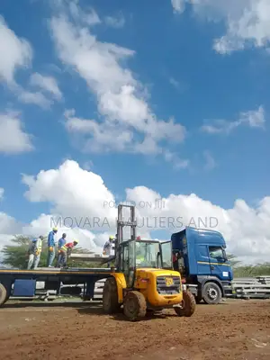 Flatbed. Trailer at Hand for Transport
