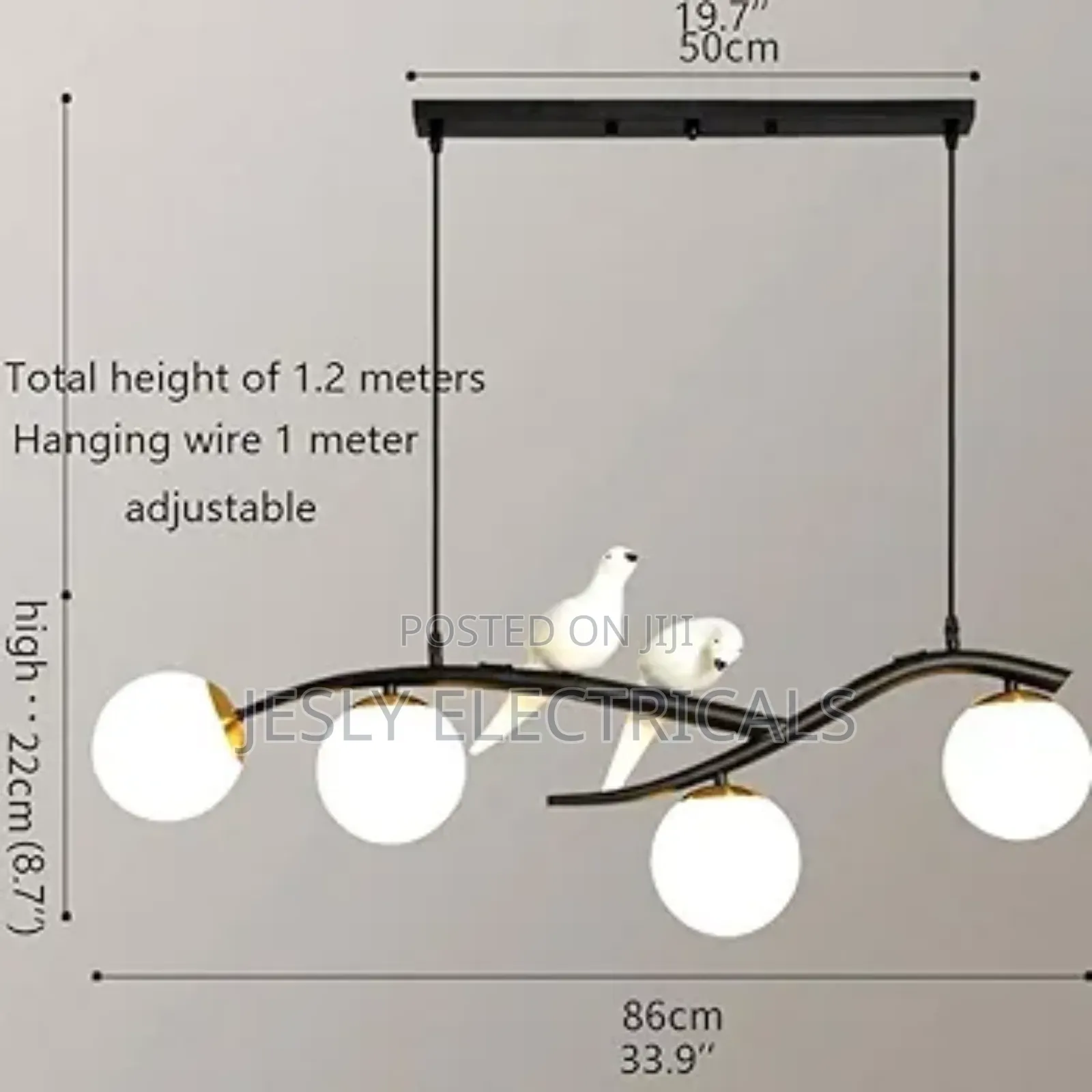 Nordic Metal Pendant Lamp Chandelier