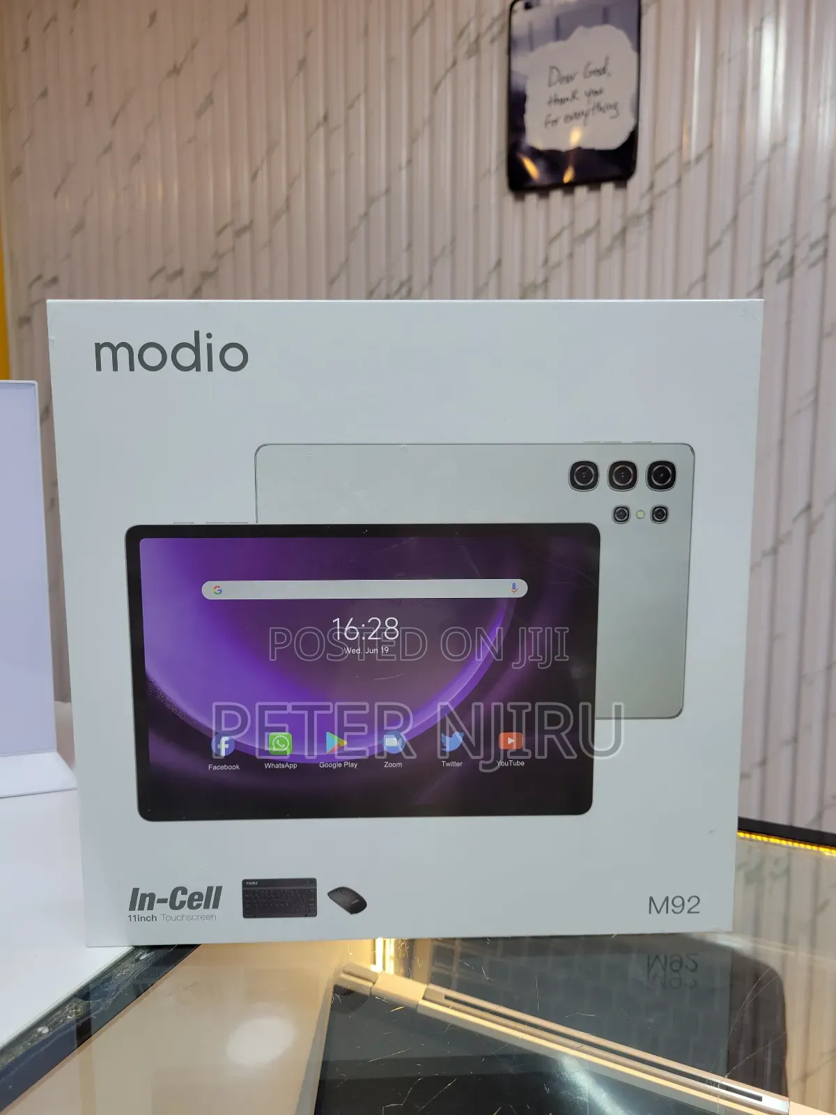 Modio M92 5g Tablet Is Available at Our Shop.
 Ram: 16